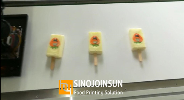SinoJoInSun Food Inkjet Imprimante Imprimante Impression Ice Cream 3