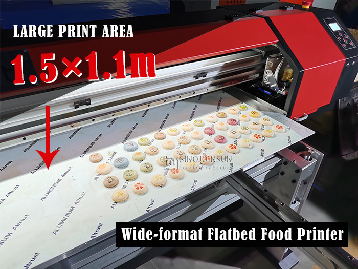 Large Format Vertical Flatbed Food Printer FP-B0+